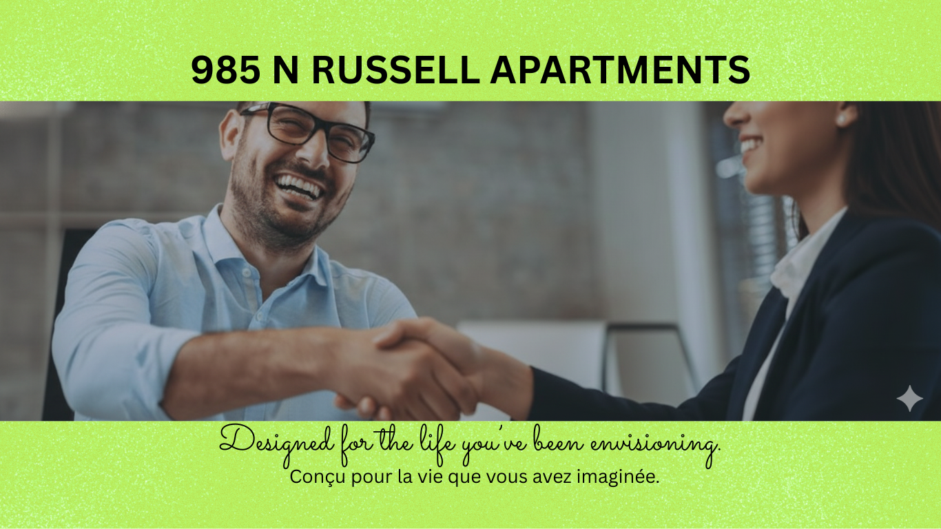 985 N Russell Road – bright, open-concept 1 & 2 bedroom apartments in Russell, ON