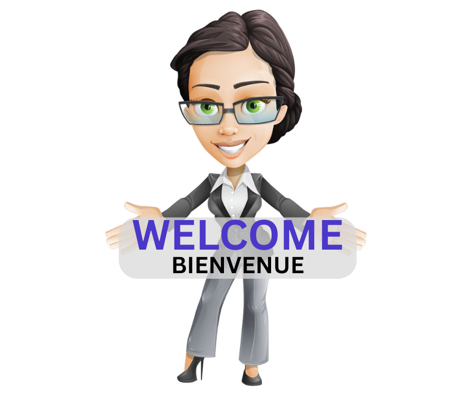 Rachel welcoming visitors to Embrun & Russell Apartments